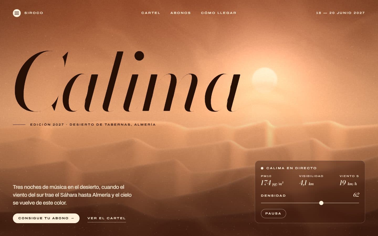 Lo que generó la IA con el prompt Lite de Calima