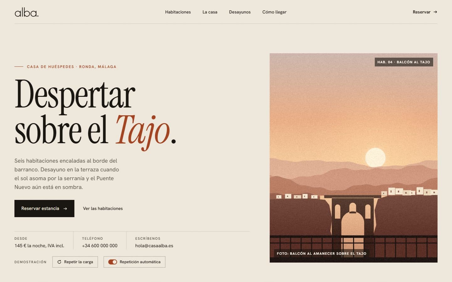 Lo que generó la IA con el prompt Completo de Preloader con contador y cortina