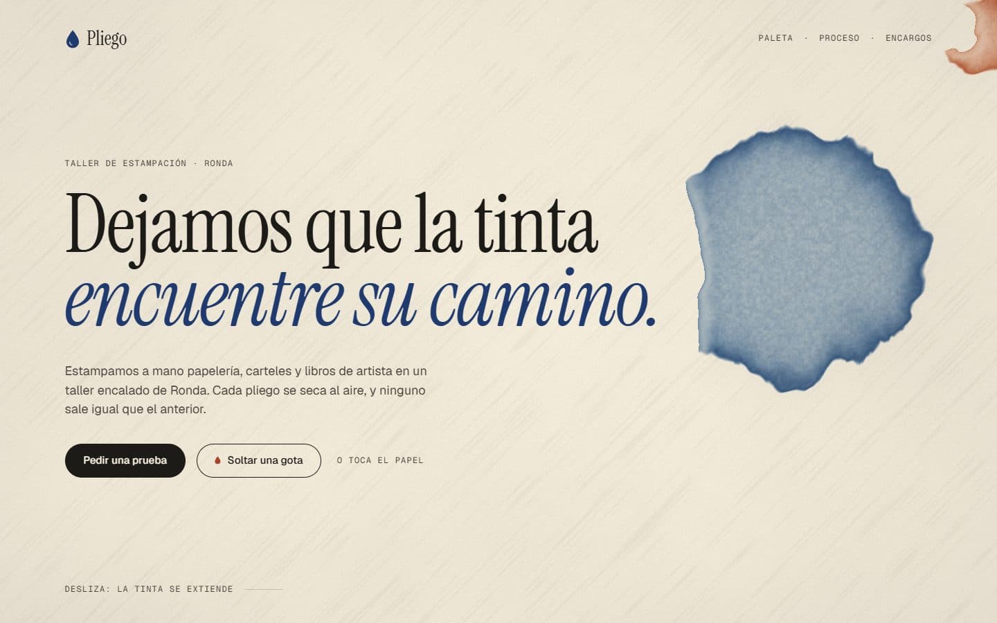 Lo que generó la IA con el prompt Lite de Tinta en agua